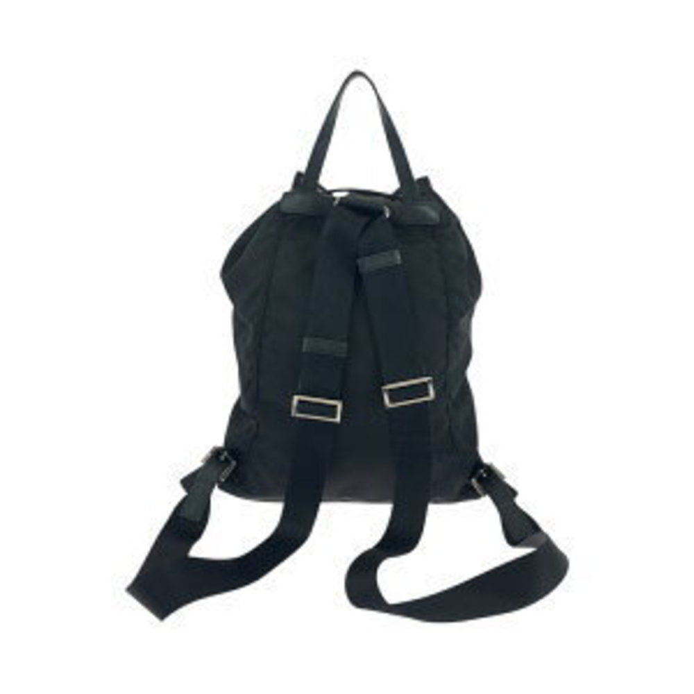Prada Nylon Triangular Backpack Tessuto Black - image 1